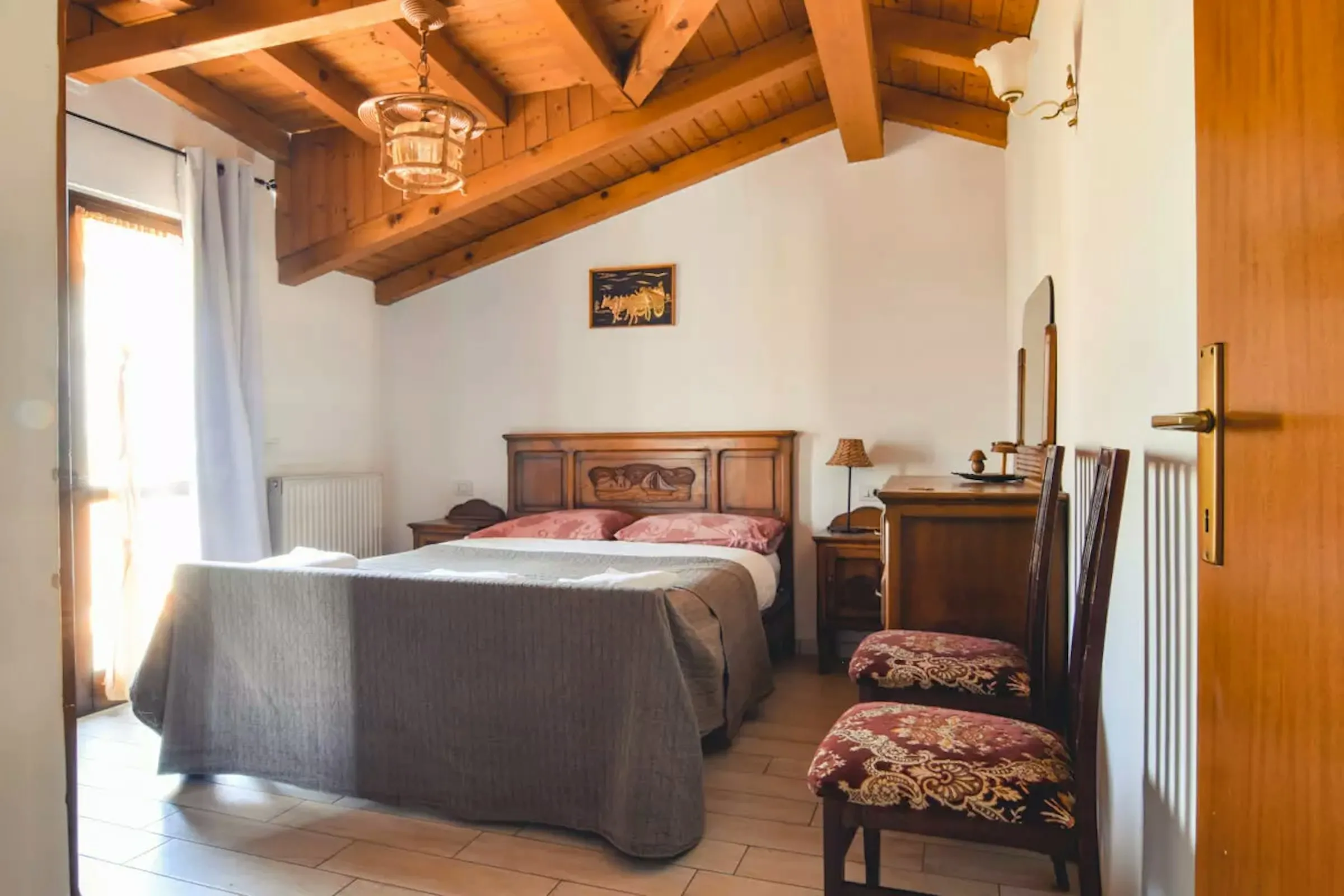 Ansicht der Ferienwohnung – Schlafzimmer mit Doppelbett