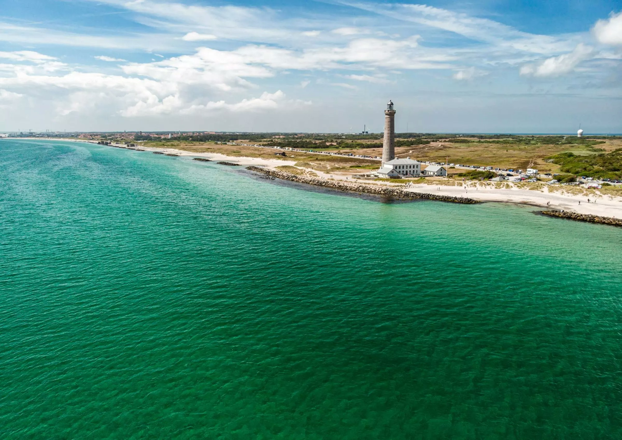 Leuchtturm vor dem Meet