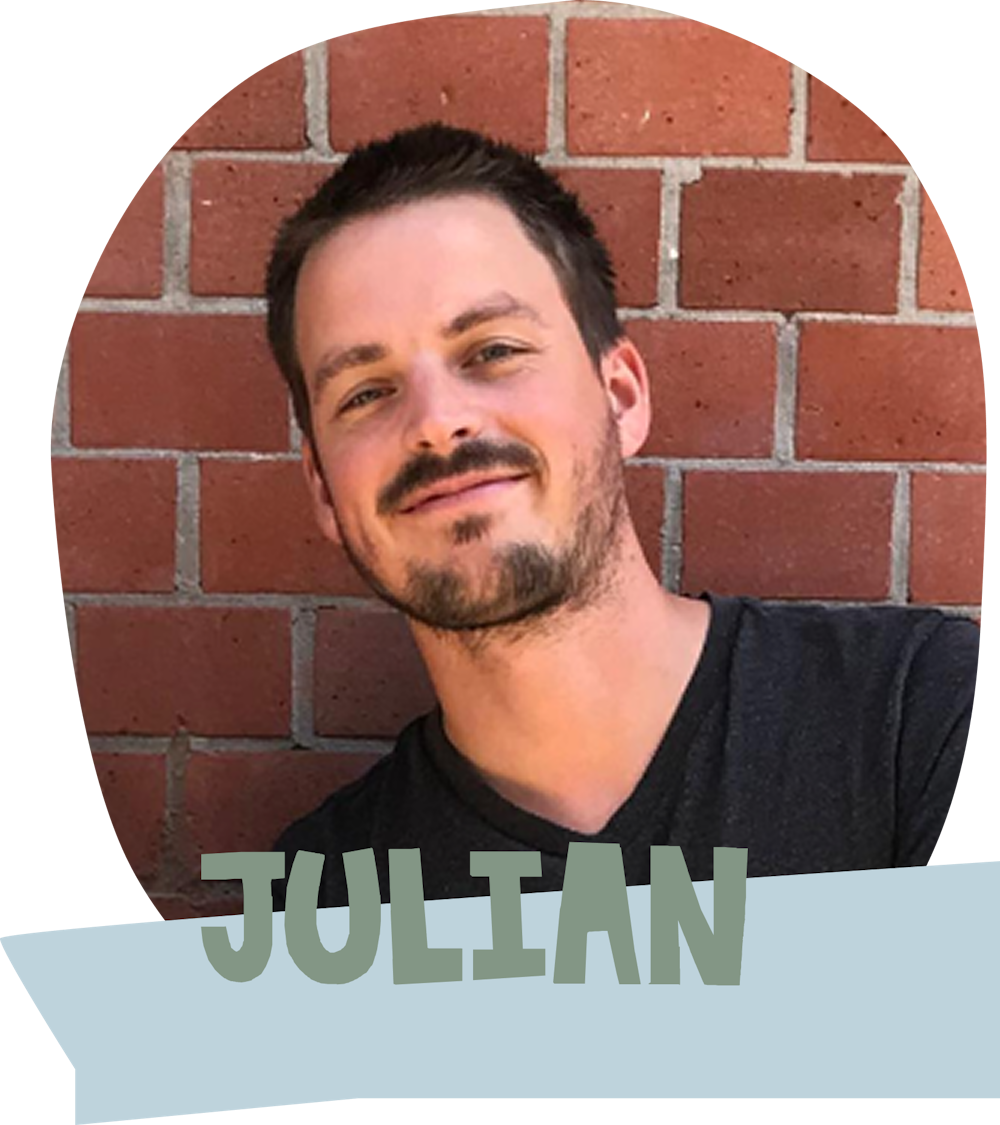 Dieser Julian macht von allem ein bisschen und ist immer auf der Suche nach einer neuen Idee.