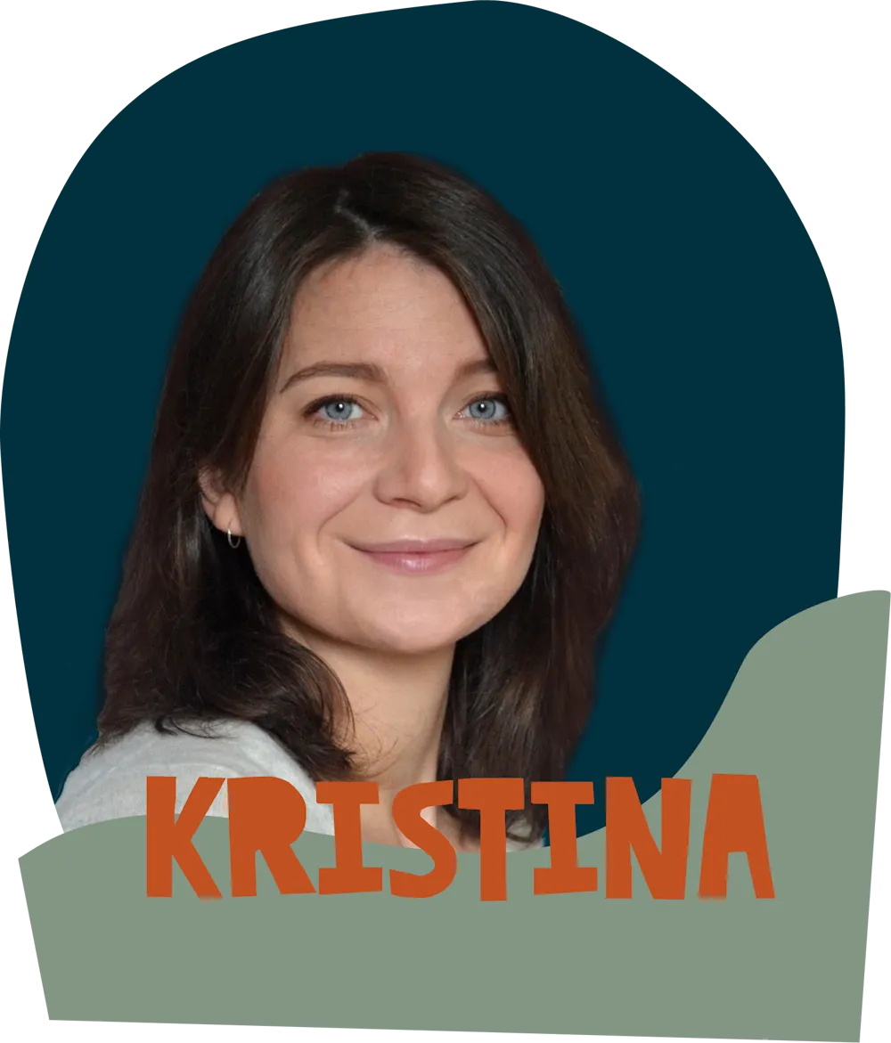 Kristina ist verantwortlich für kreative Betreuungsaktionen und unser Betreuungspersonal.