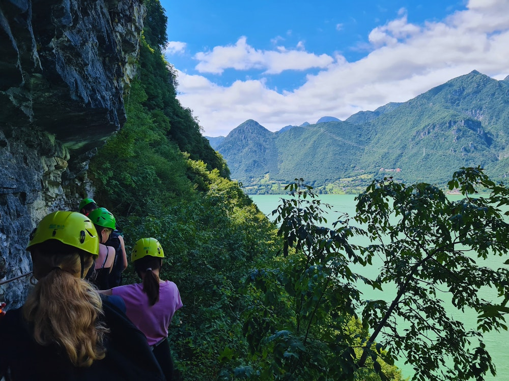 Klettersteig am Idrosee