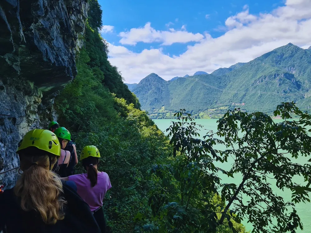 Klettersteig am Idrosee