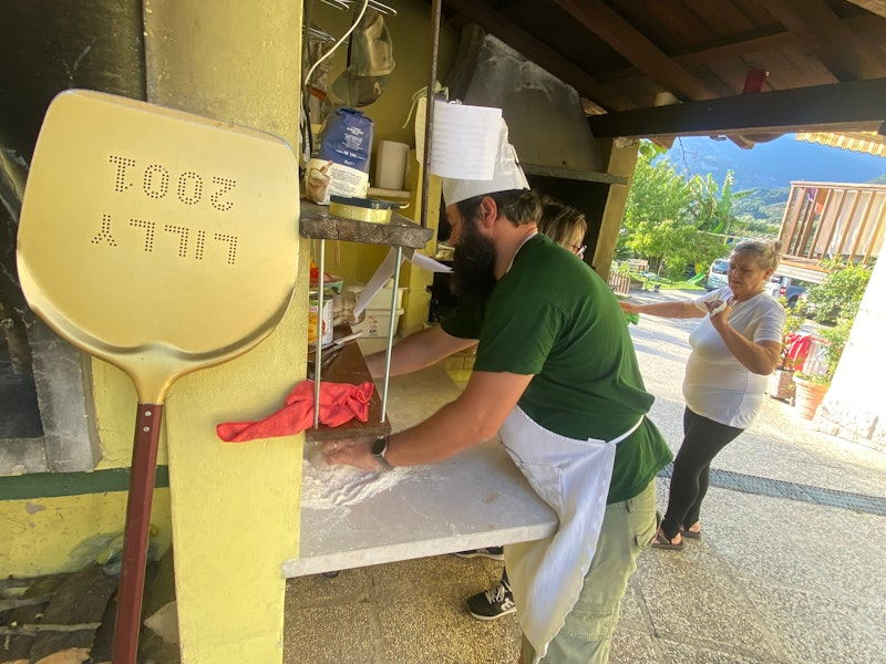 Pizzabäcker am Gardasee