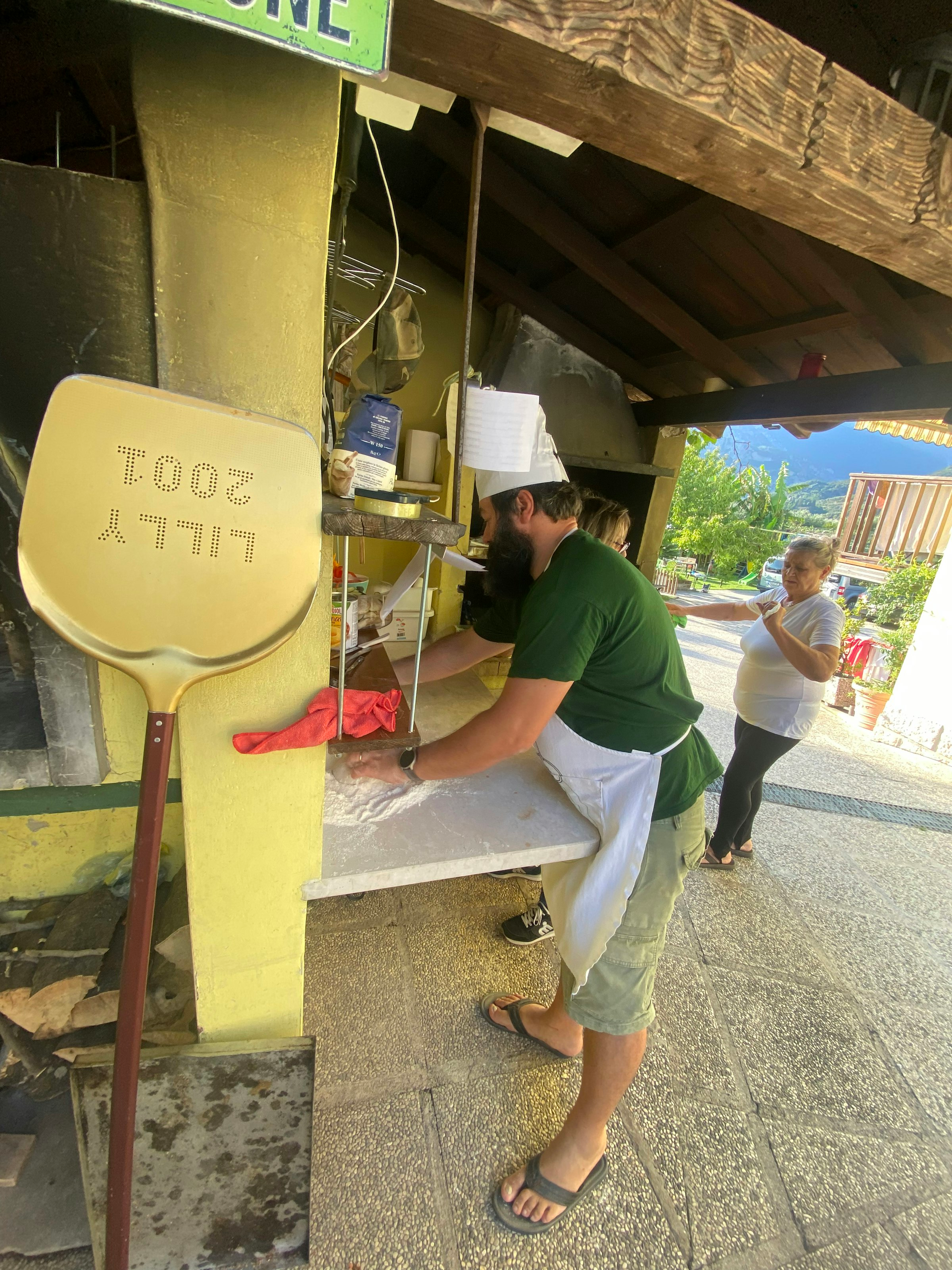 Pizzabäcker am Gardasee