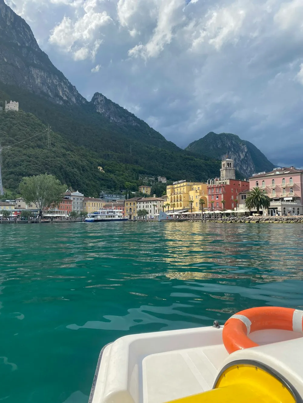Tretboot-Tour auf dem Gardasee