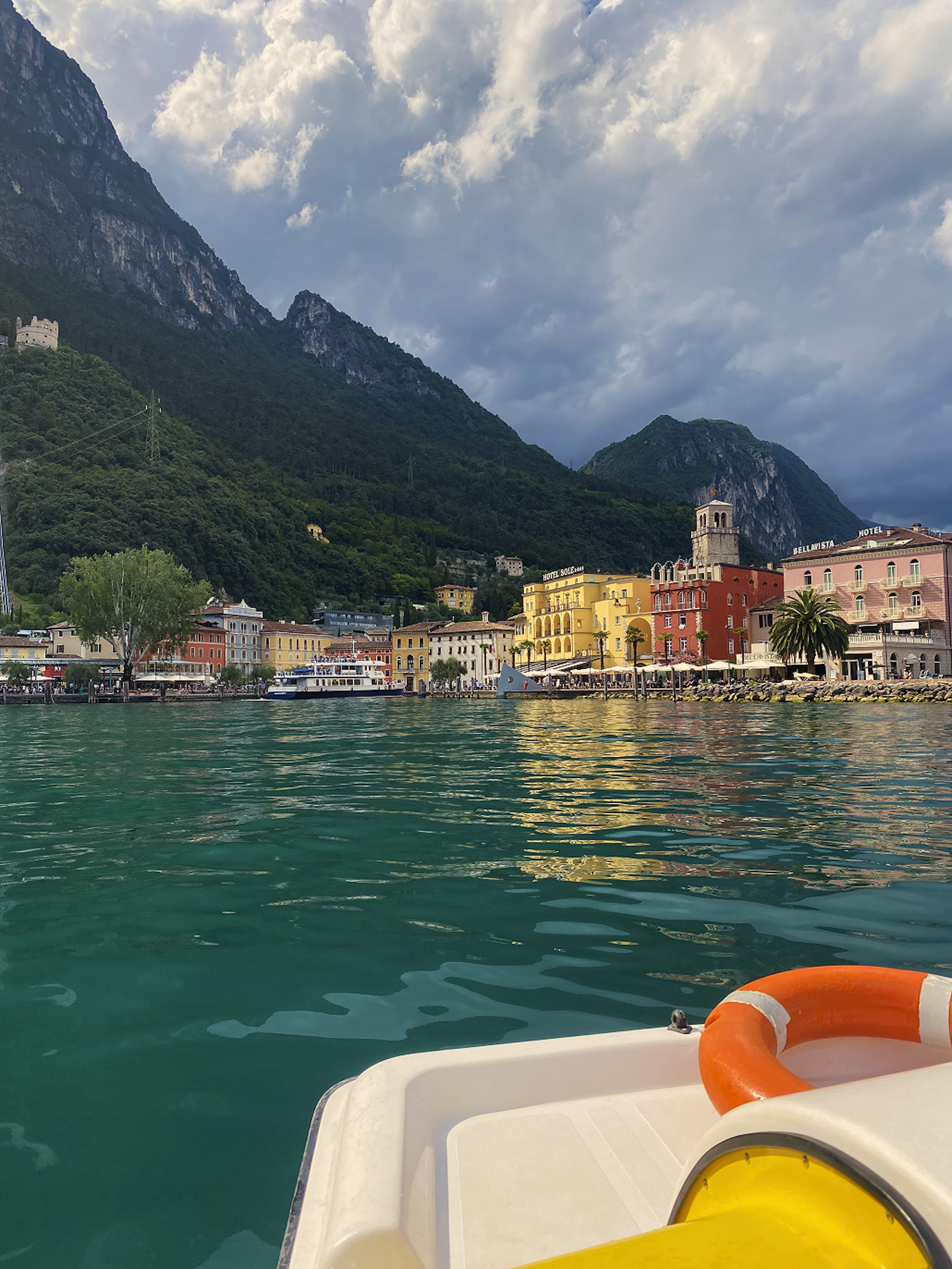 Tretboot auf dem Gardasee