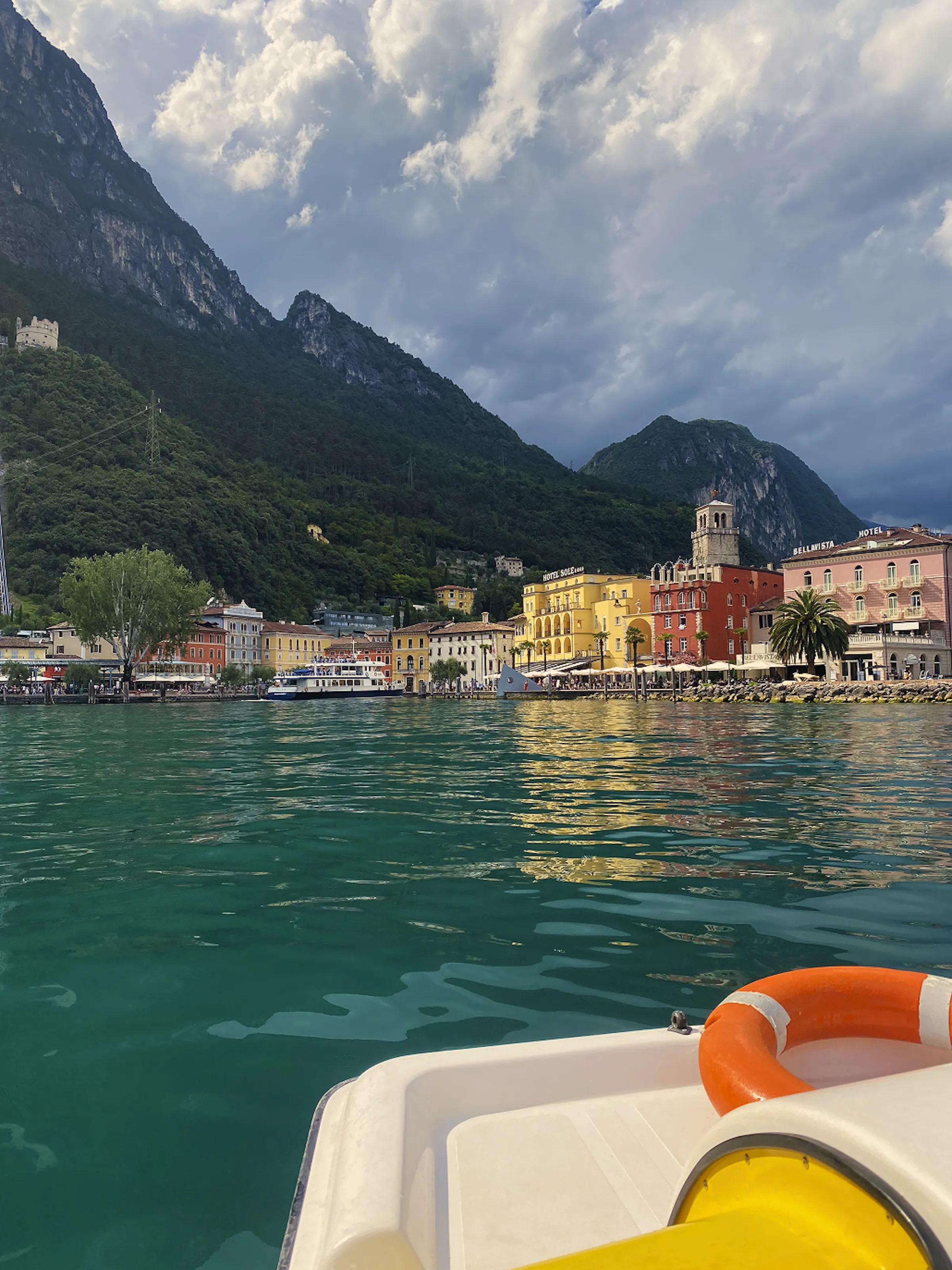 Tretboot auf dem Gardasee
