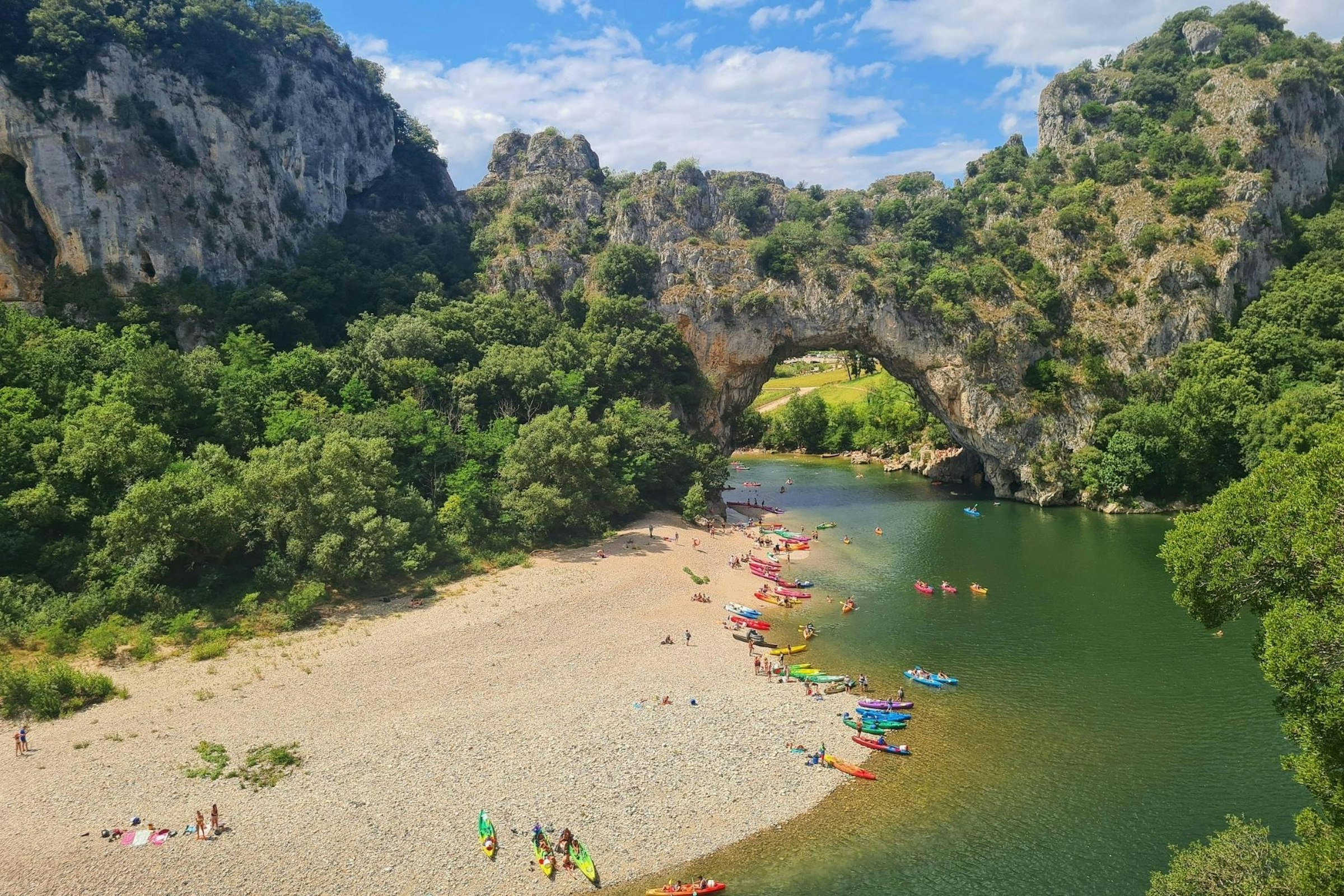Pont d'Arc in Frankreich
