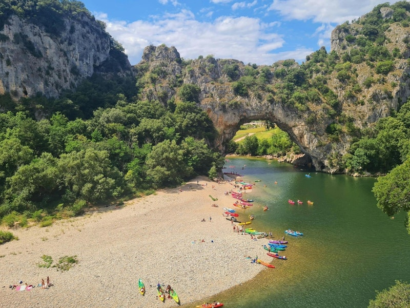 Pont d'Arc in Frankreich