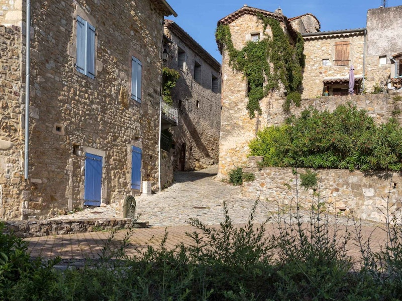 Französische alte Stadt