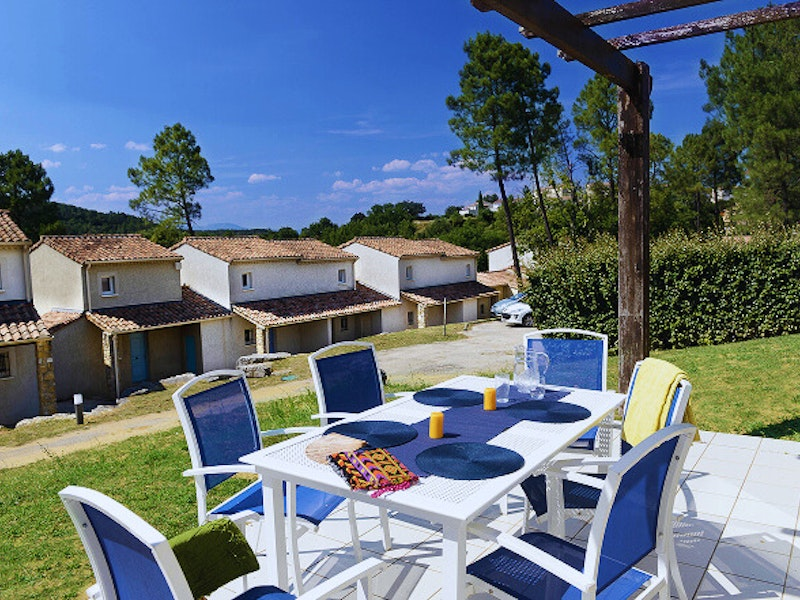 Terrasse von Ferienhaus