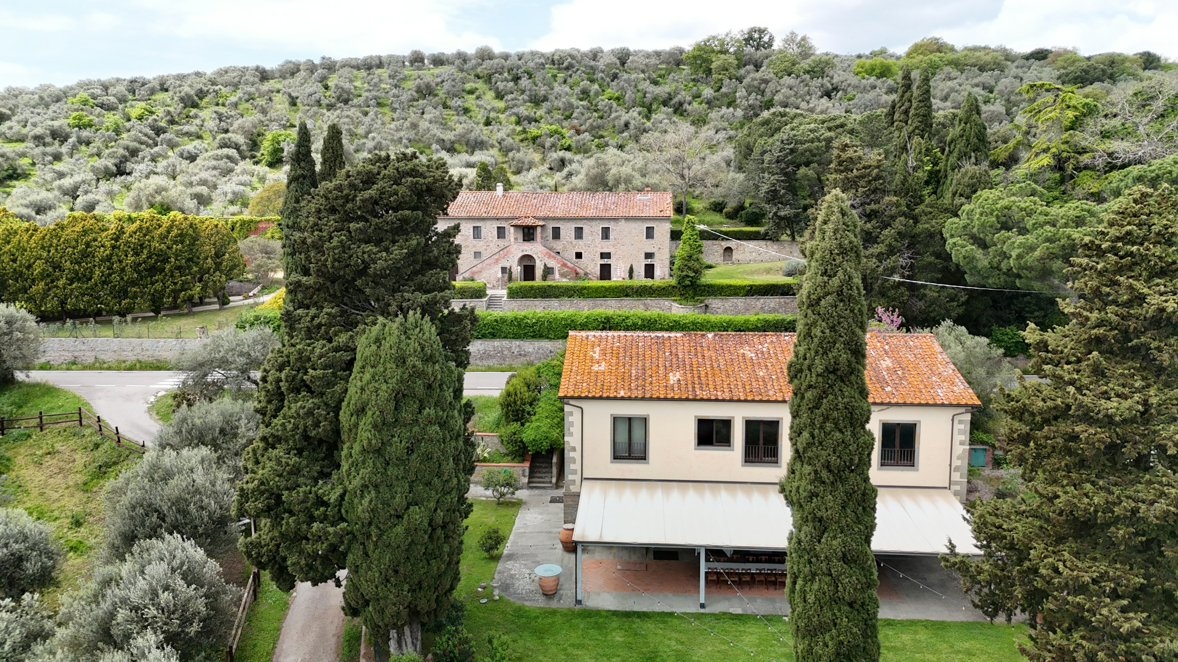 Zwei Häuser in der Toskana