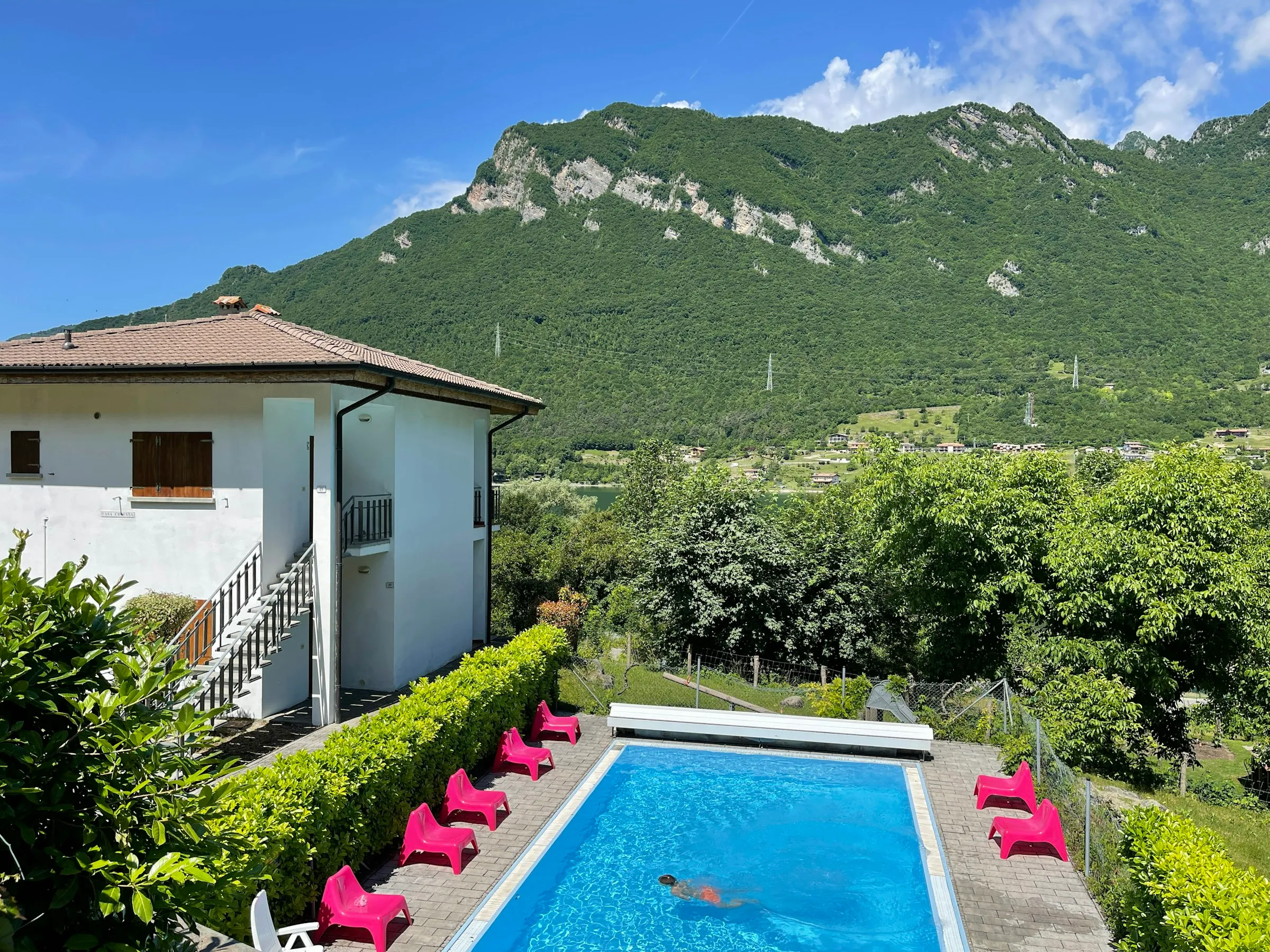 Ferienhaus mit Pool