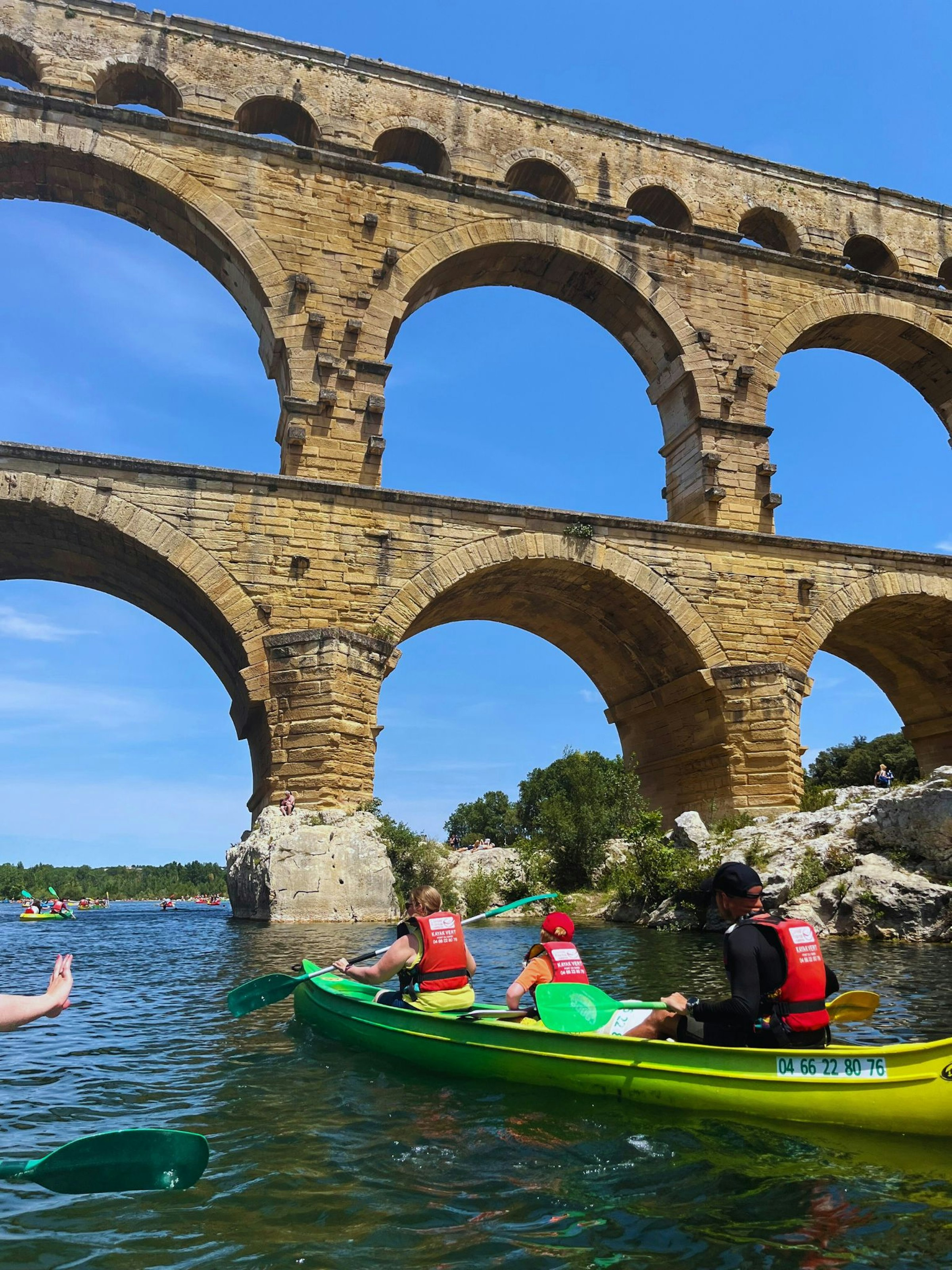 Kanutour in Frankreich