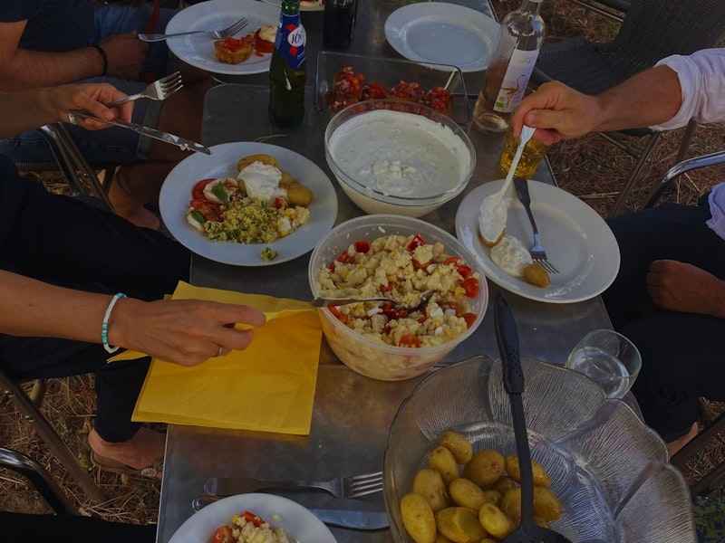 Gemeinsames Abendessen