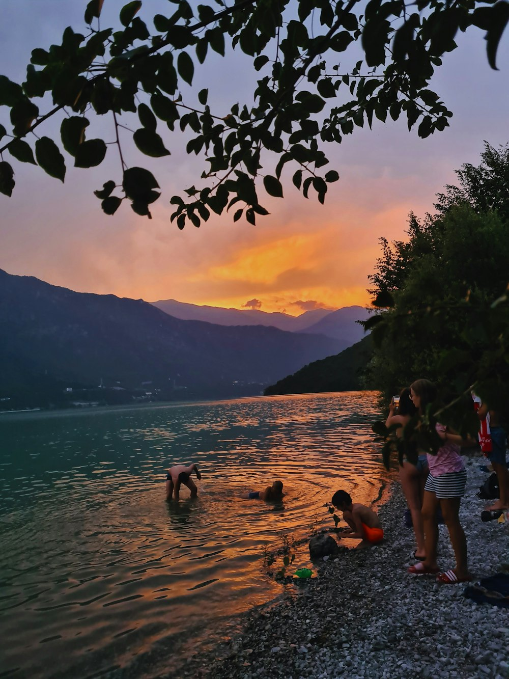 Abendbetreuung am See