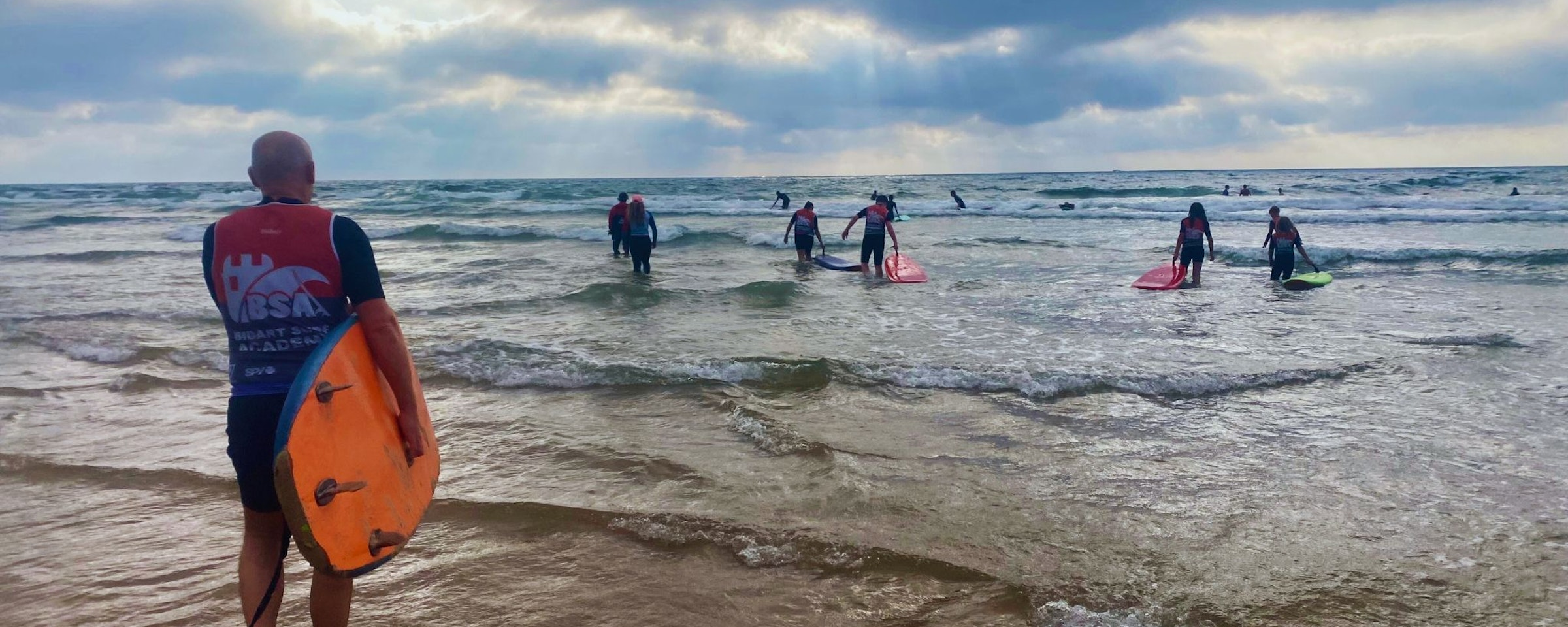 Biarritz bei bestem Surf-Wetter