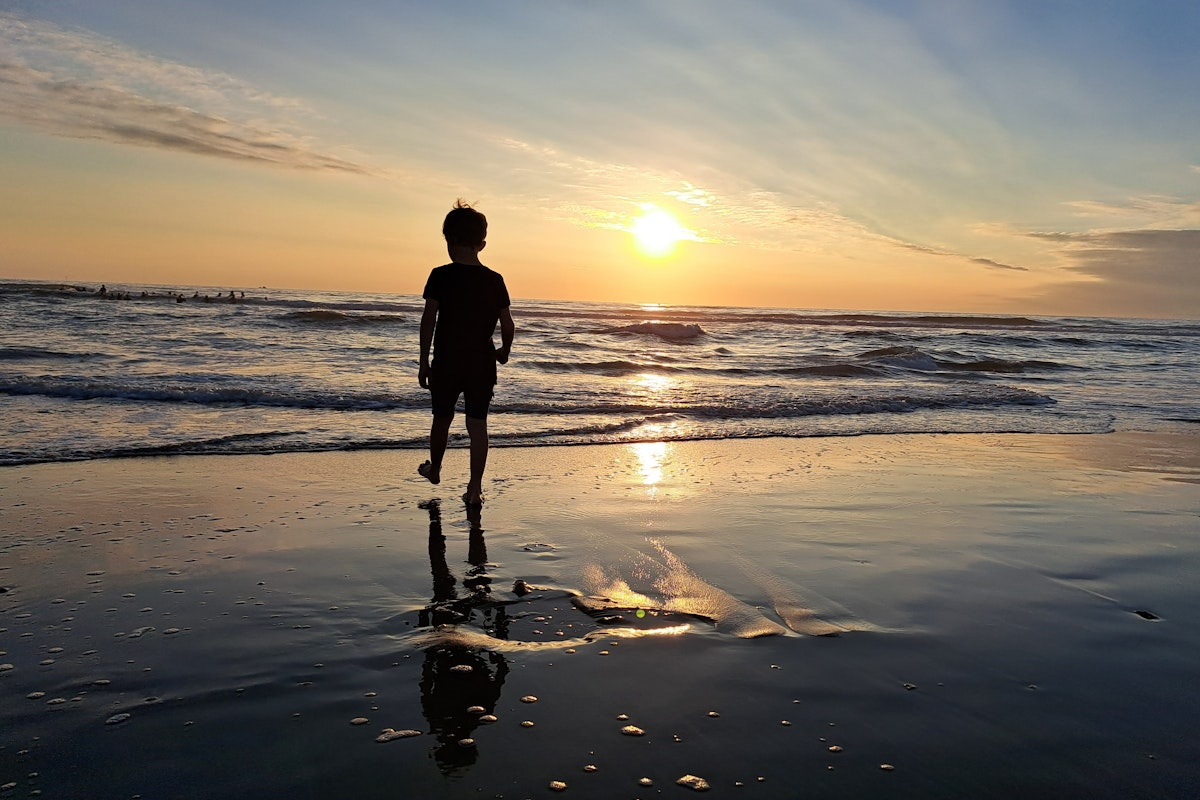 Abendstimmung am Strand