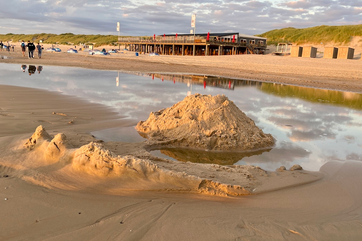 Viel Platz für Sandburgen