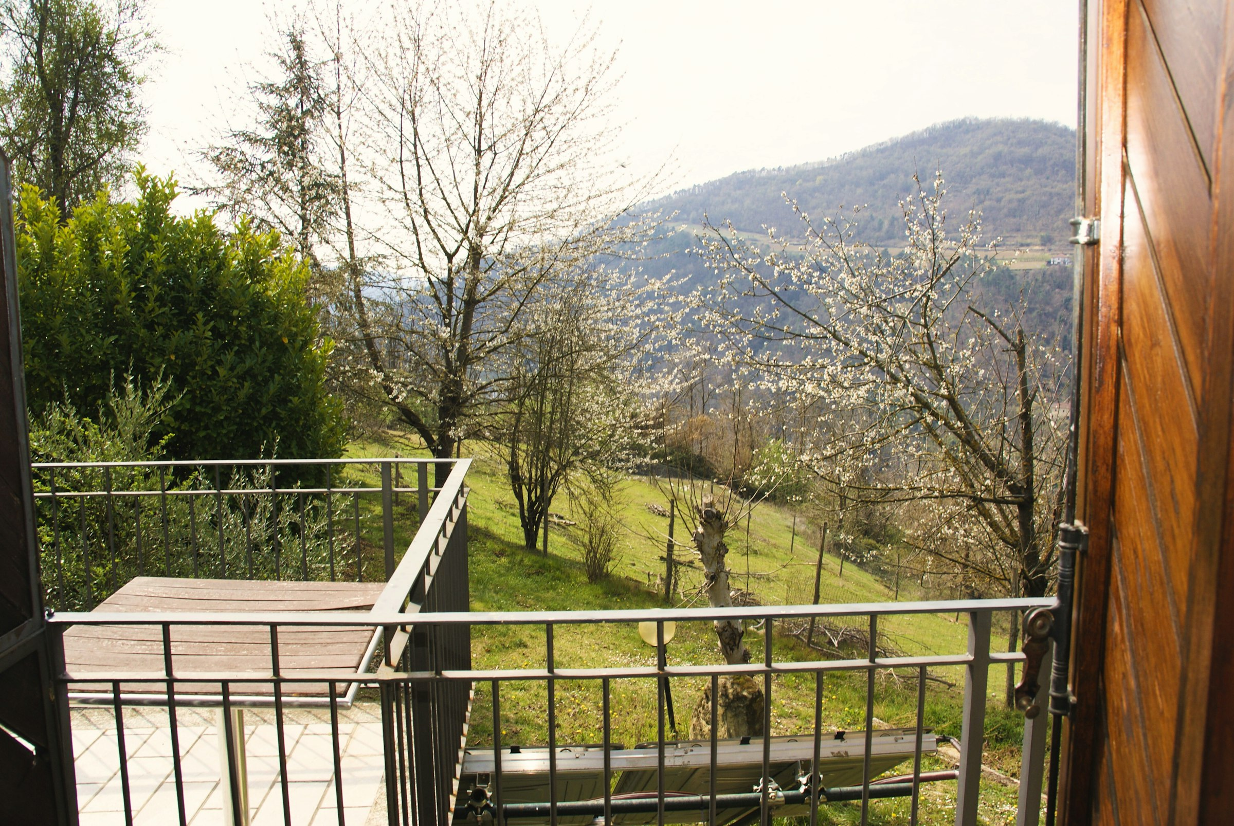 Balkon mit Aussicht
