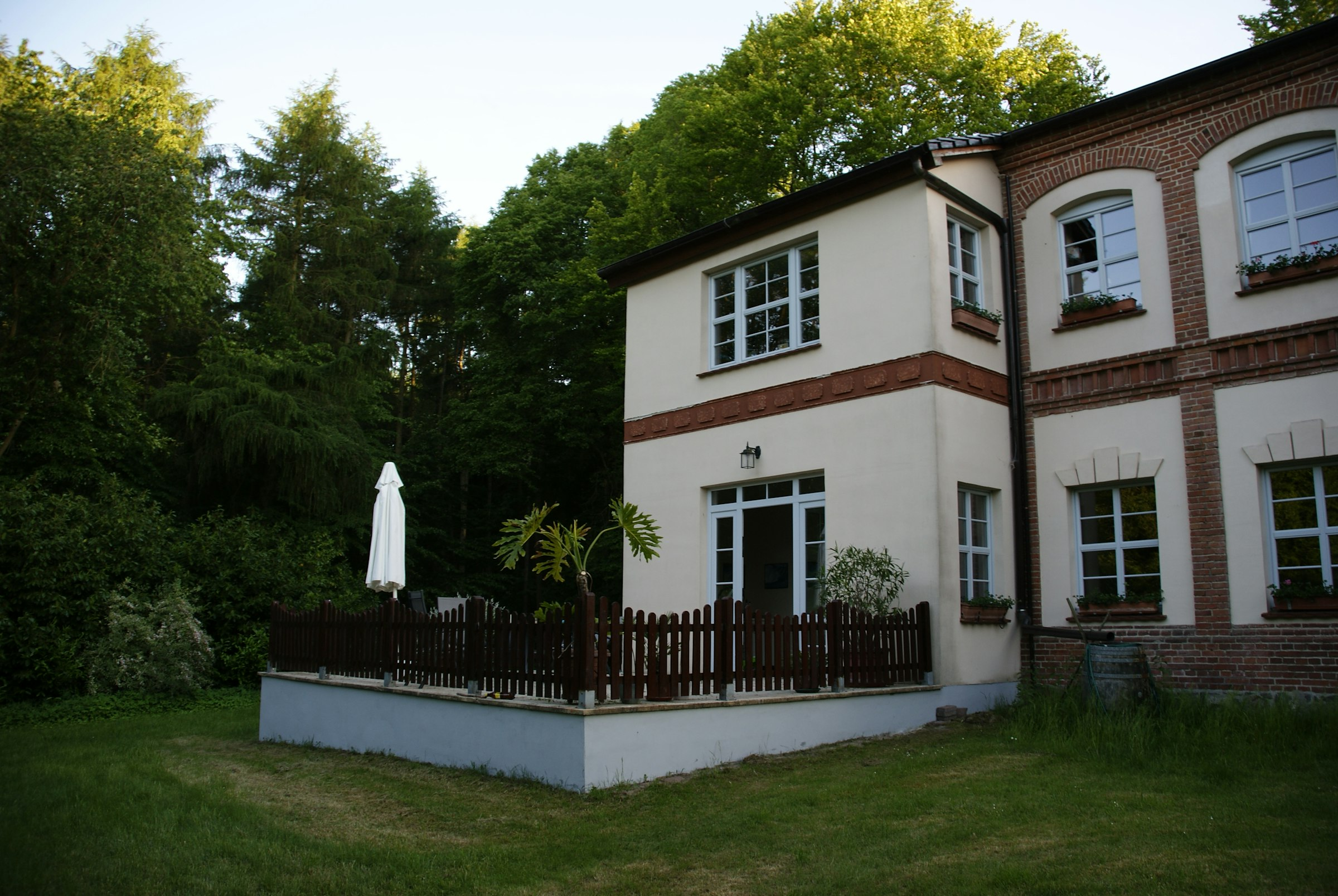 Terrasse vom Ferienhaus