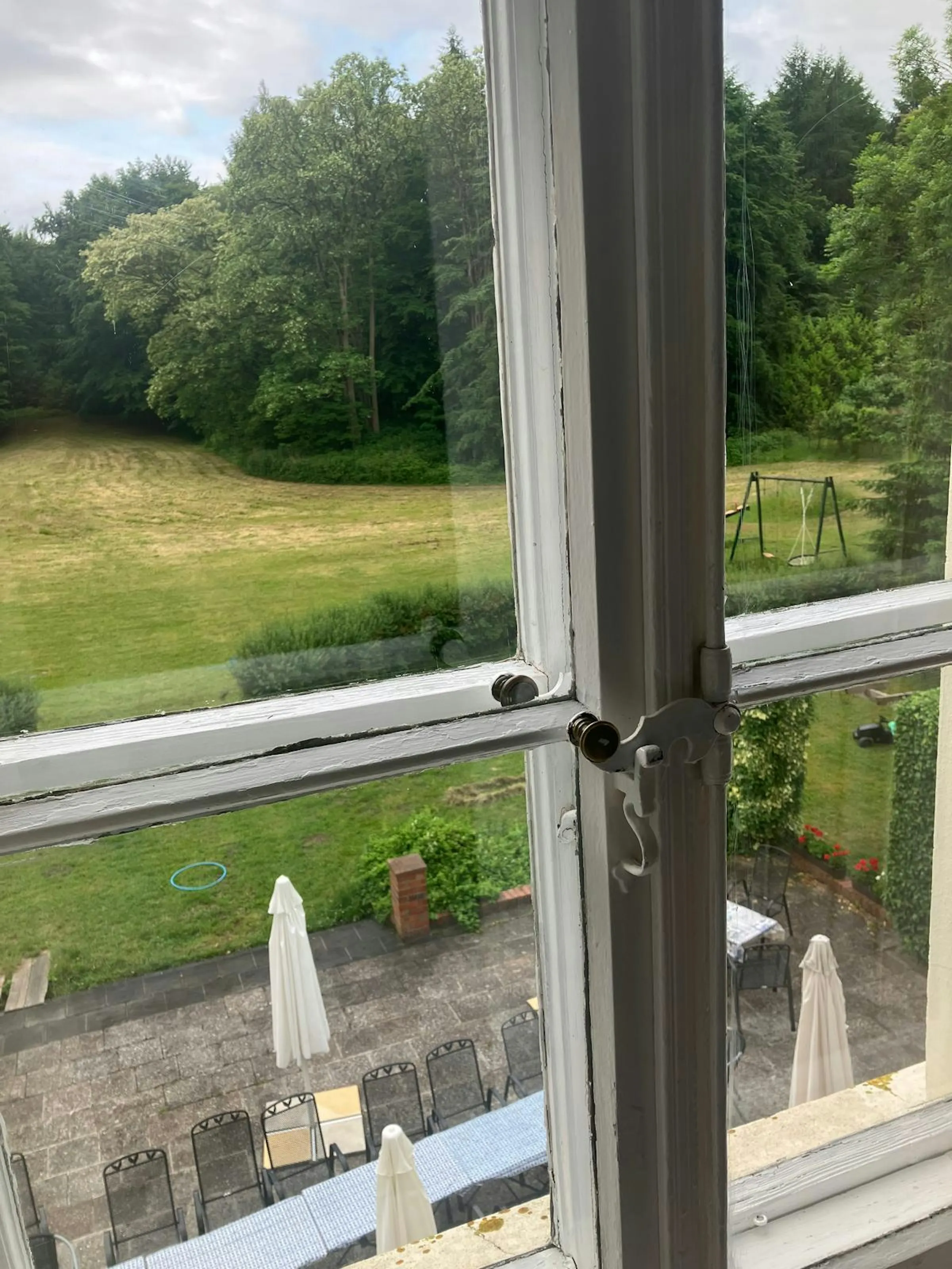 Blick aus dem Fenster