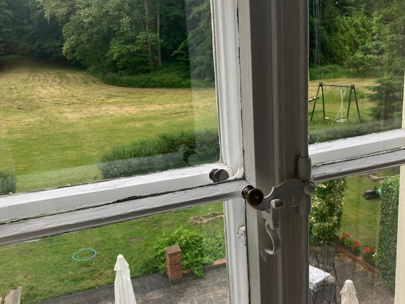 Blick aus dem Fenster