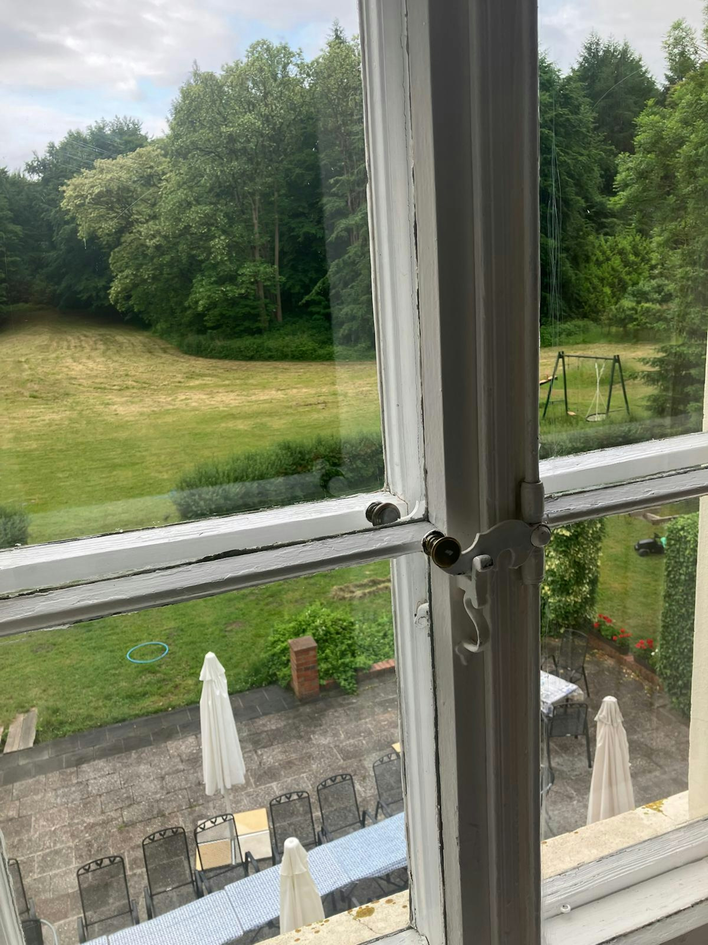 Blick aus dem Fenster